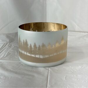 Yankee Candle Elegant Gold and Cream Holder